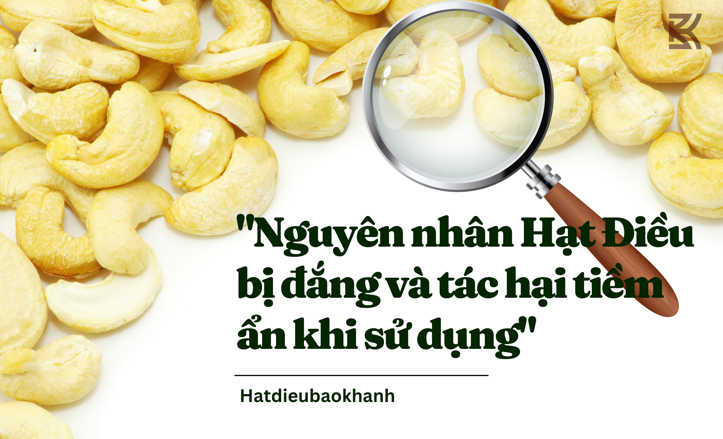 nguyen nhan hat dieu bi dang va tac hai tiem an khi su dung