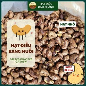 Hạt Điều Rang Muối Nguyên Hạt Size Nhỏ (W360)