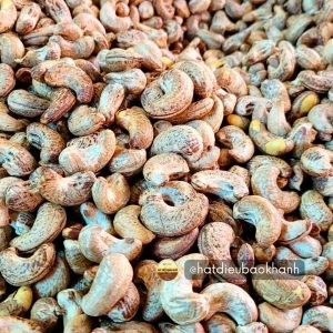 500G Hạt Điều Rang Muối Nguyên Hạt Nguyên Lụa Bảo Khánh Loại A180