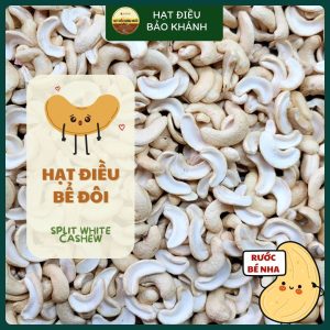 Hạt Điều Tươi/Sống Bể Đôi Thương Hiệu Bảo Khánh Loại WS