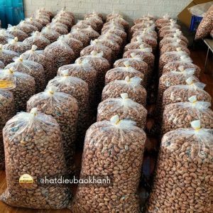 500G Hạt Điều Rang Muối Nguyên Hạt Bảo Khánh Loại A (W240)