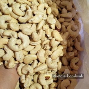 500G Hạt Điều Tươi/Sống Nguyên Hạt Bảo Khánh Loại A VIP (W180)