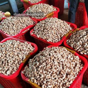 500G Hạt Điều Rang Muối Nguyên Hạt Sạch Vỏ Lụa Hạt Bảo Khánh Loại A Cồ (W180)