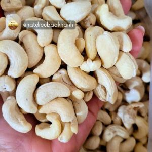 500G Hạt Điều Tươi/Sống Nguyên Hạt Bảo Khánh Loại A VIP (W180)