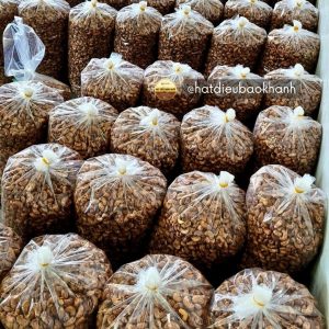 500G Hạt Điều Rang Muối Nguyên Hạt Sạch Vỏ Lụa Hạt Bảo Khánh Loại A Cồ (W180)
