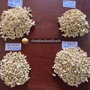 500G Hạt Điều Tươi/Sống Bể Đôi Loại WS (Bể 2) Thương Hiệu Bảo Khánh