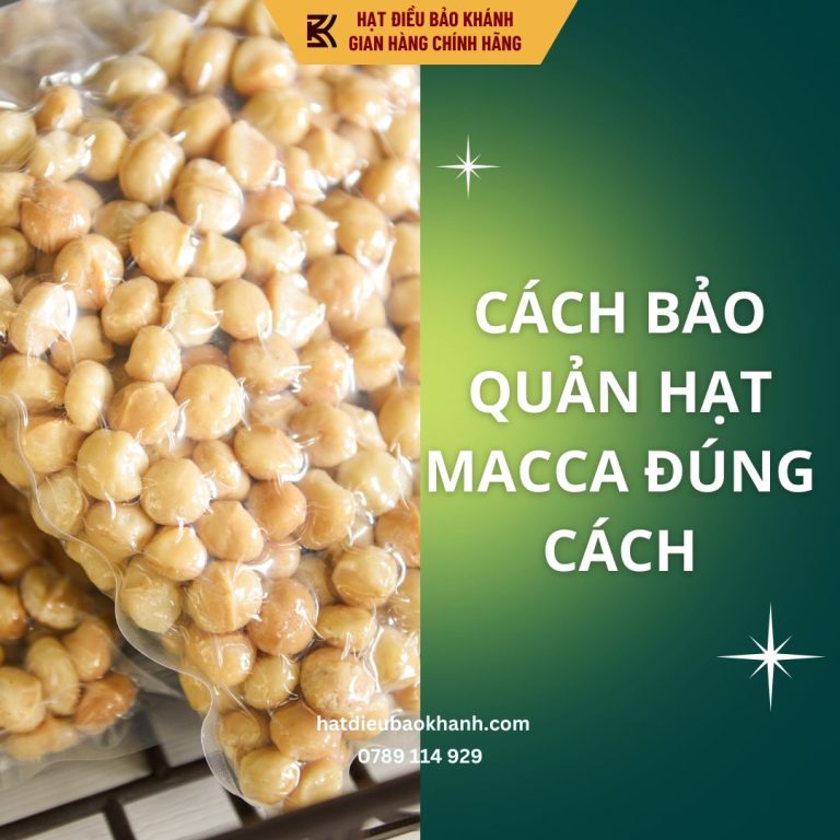 Cách bảo quản hạt macca đúng cách