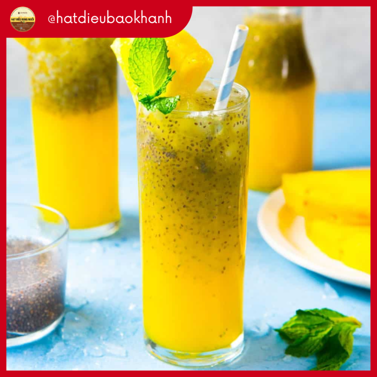 cách pha hạt chia giảm cân không nổi mụn