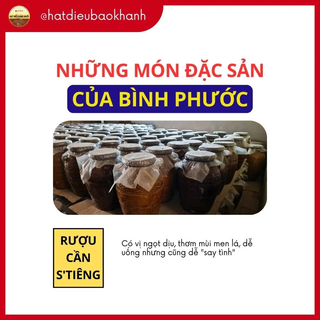 Rượu Cần S'tiêng Đặc Sản