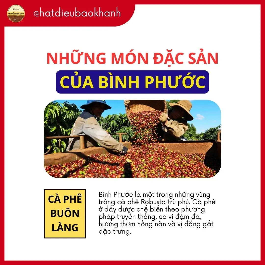 Đặc Sản Bình Phước Cà Phê Buôn Làng