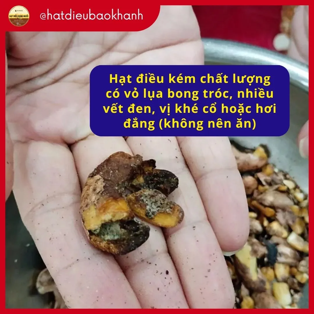 hat dieu hu hoi dau kem chat luong